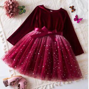 Long Sleeve Princess Party Dress (5T)